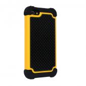 3 in1 full shockproof TPU+PC+Silicon back cover for iphone 5