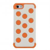 2 Piece Hybrid PC Silicone Back Cover Case for iPhone5